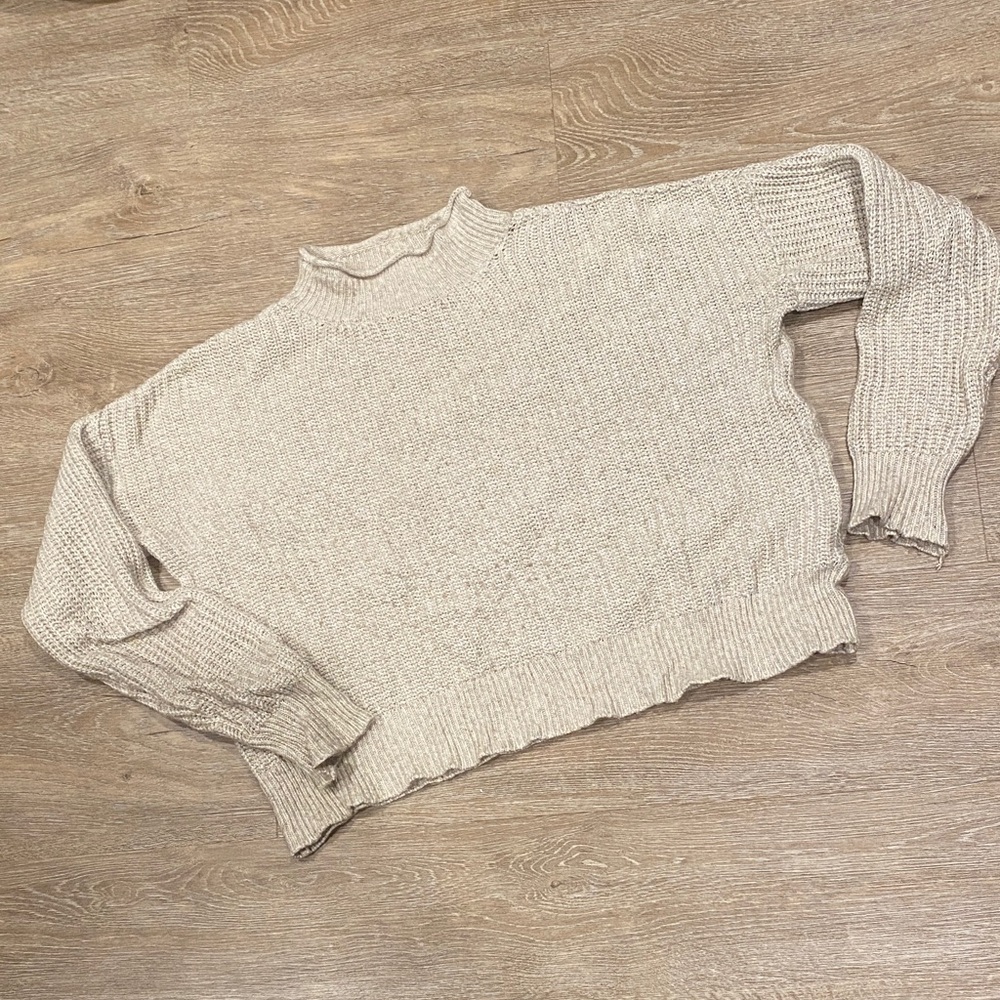 🚨 LAST CHANCE Cozy Cream Knit Sweater